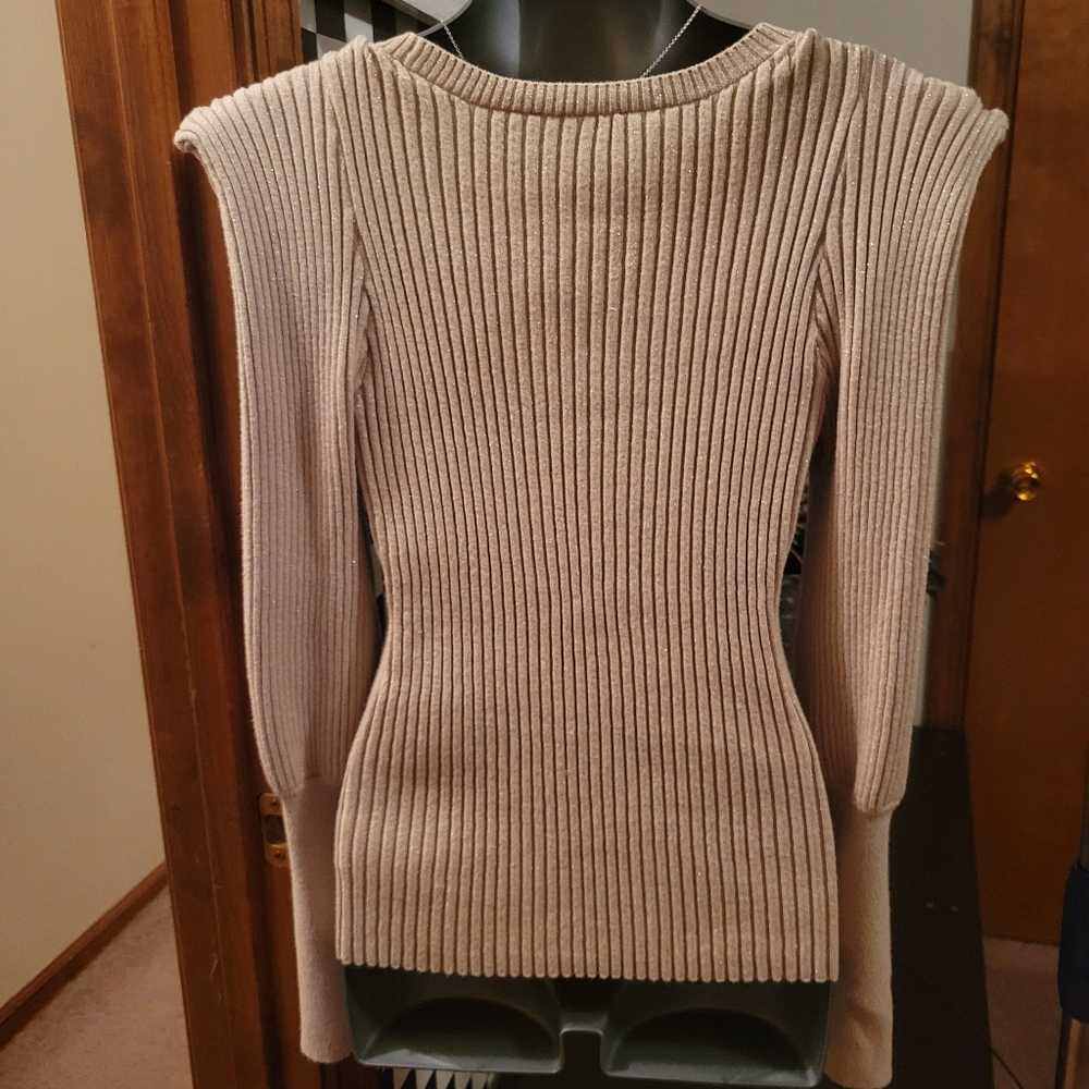 Beige Express Sweater - Picture 3 of 7